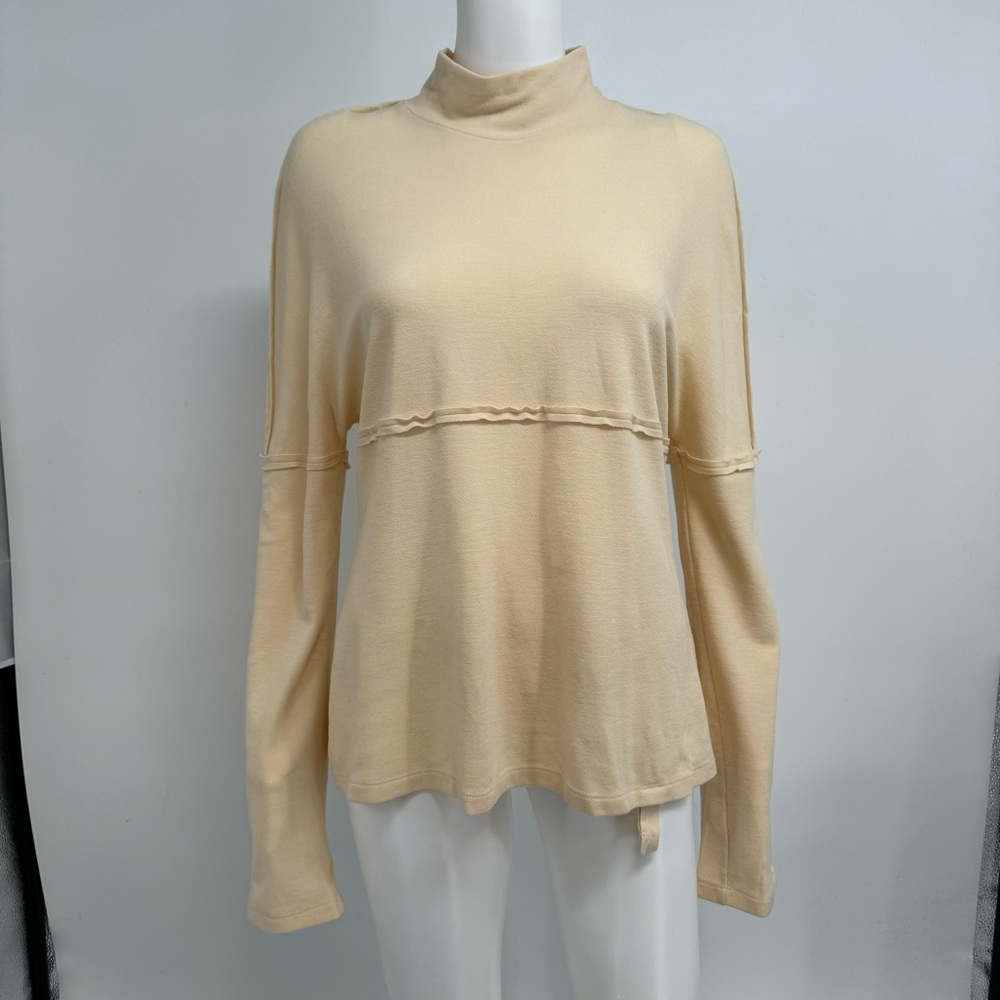 KRIZIA JEANS Blouse Top Women’s 10 ELEGANT STYLISH TURTLENECK
